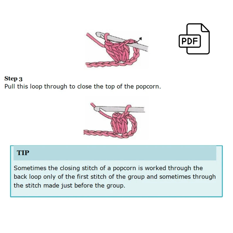200 + Crochet Resources, PDF Download Crochet Tutorial, Crochet Stitches Crochet Pattern for Beginners, English Crochet Pattern e-book,
