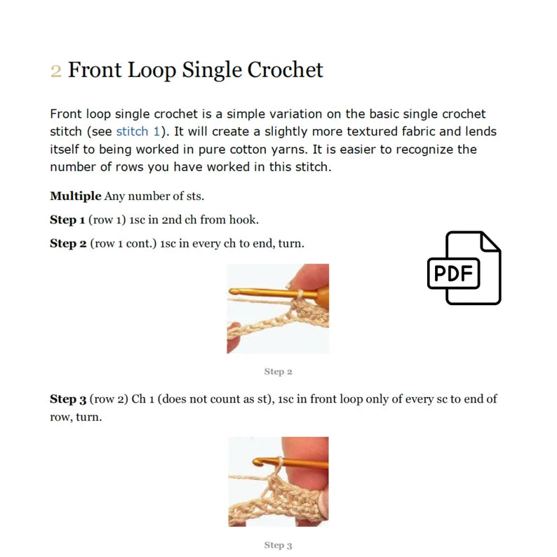 200 + Crochet Resources, PDF Download Crochet Tutorial, Crochet Stitches Crochet Pattern for Beginners, English Crochet Pattern e-book,